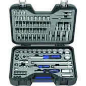 Projahn 1/4" + 1/2" professional Steckschlüssel-Koffer 91-teilig