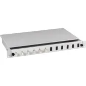 EFB Elektronik EFB B71901.24OM3 Spleißbox LC 50/125μ OM3 ausziehbar 24 Pigtails/12 Kuppl. B7190124OM3