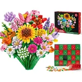 Merkloos Adventskalender 2026 mit 24 einzigartigen Blumen für kreative Geschenke