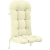 Syfax Adirondack-Stuhl-Auflage PUTTEN 100 % Polyester Creme