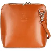 Belli italienische Ledertasche Damen Umhängetasche klein Handtasche Schultertasc