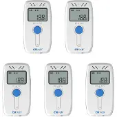 OEM 5er-Set USB-Temperaturlogger, -30 bis 60 °C, 64.000 Daten, PDF/CSV