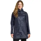 Didriksons Regenjacke Parka Damen Wasserdicht Winddicht Avon Marineblau