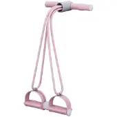 Merkloos Widerstandsbänder – Pedal-Ankle-Puller für das Training – Rosa