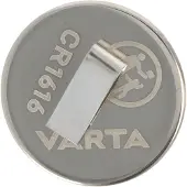 Varta CR1616 Lithium Batterie mit Lötfahne in U-Form