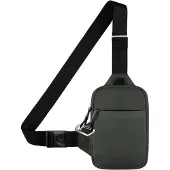 DONGKER Sling Bag Umhängetasche für Damen/Herren, Anti-Diebstahl Crossbody Tasche