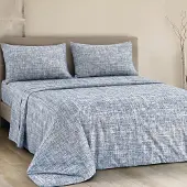 OEM Bettwäsche-Set, Baumwolle, 140x200 cm, 3-teilig