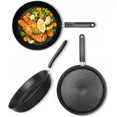 Fiskars KITCH'N 1055650 Pfanne 28 cm antihaftbeschichtet