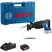 Bosch GSA 185-LI, Bürstenlos, Schwarz, Blau, 2900 SPM, 2,8 cm, 23 cm, 15 cm