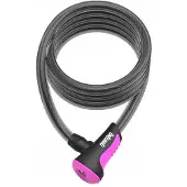 Onguard 8162PN Fahrrad Kabelschloss Schwarz-Rosa 180cm