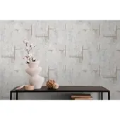A.S. Création Vliestapete "Graphite Groove-Edge Betonoptiktapete", beige (grau 1), B:0,53m H:0,02m L:10,05m, Vlies, COSMOLIVING BY COSMOPOLITAN, Tapeten, Vliestapete, Betonoptik mit modernem Industrial-Charme