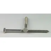 Schäfer + Peters DIN 571 - Edelstahl A4 - 8x80 - Sechskant-Holzschrauben