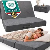 OEM Vouwmatras 120x195 cm, 14 cm dick, faltbar, mit Bezug