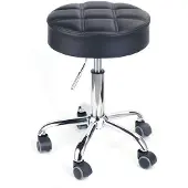 Dripio Drehstuhl höhenverstellbar, schwarz, Sitz Φ35cm