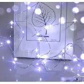 Dripio Lichterkette, 3 m, 30 LEDs, weiß, batteriebetrieben