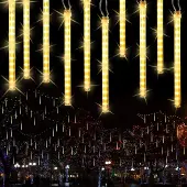 Dripio Meteor-Regen-Lichterkette 240 LEDs, 30 cm, warmweiß, wasserdicht
