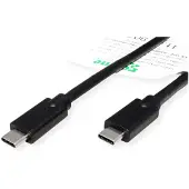ROLINE GREEN GREEN USB 3.2 Gen 2x2 Kabel, USB C-C, ST/ST, 4K UHD-1, 20Gbit/s, Emark, 100W, schwarz, 2 m
