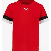 Puma Unisex Kinder Teamrise Jersey Jr Shirt, Red-Black-White, 140