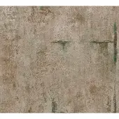 A.S. Création Vliestapete "Graphite Groove-Edge Betonoptiktapete", braun, B:0,53m H:0,02m L:10,05m, Vlies, COSMOLIVING BY COSMOPOLITAN, Tapeten, Vliestapete, Betonoptik mit modernem Industrial-Charme