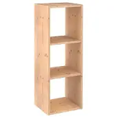 Astigarraga Modulares Regal Aus Massivem Kiefernholz Mit 3 Würfeln