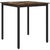 Syfax Esstische 70 x 70 x 75 cm Holzwerkstoff Räuchereiche
