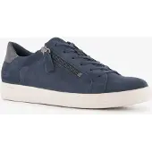 Ecco Classic sneaker Damenschuhe Schnürschuhe Sportive Blau Freizeit