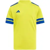Adidas Unisex Kinder Squadra25 Jersey Short Sleeve Kids Shirt, Team Yellow/Team