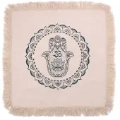 Ancient Wisdom Kissen "Hamsa Mandala" - 60x60 cm - grün
