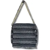 Ancient Wisdom Laptop-Tasche Soft Banjar – Blaue Streifen