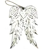 Ancient Wisdom Handgefertigte Engel-Flügel, doppellagig - 31 cm