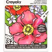 Crayola : Malbuch für Erwachsene – Blumenzauber