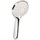 Loge Design Larisa 5-Funktions-Duschhandbrause, Weiss/Chrom ? 10,5 Cm
