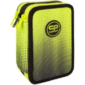 CoolPack - JUMPER 3 - Dreifach-Federmäppchen mit Zubehör - GRADIENT LEMON