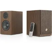 Audio Pro A28 W Lautsprechersystem Nussbaum, 2x75W, Multiroom, Bluetooth, 238x150x200mm