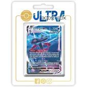 OEM Pokémon-Kartenbox mit 10 französischen Karten, Lézargus VMAX