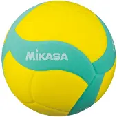 MIKASA - Volleyball, Wettbewerb SX1024 (5) (Gelb/Petrol)