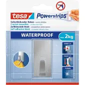 TESA 16x PS WATERPROOF HOOK L METAL RECTANGULAR | 1 Stück
