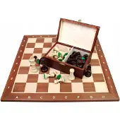 Filipek Schachspiel-Set Turniejowe 6 Intarsia Holz