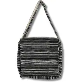 Ancient Wisdom Laptop-Tasche Soft Banjar – Grau gestreift