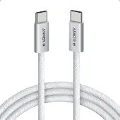 Anker Kabel Zolo USB-C/USB-C, 1,8 Meter, 240W, weiß