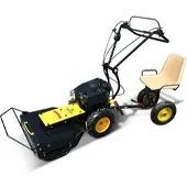 BAMATO Mulchmäher GM-875 mit fahrbarem Sitz