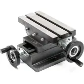 OEM Kreuztisch 2 Achsen 220 x 100 mm, gusseisern, für Fräsen & Bohren