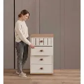 AEA Modern Weiße Holz kommode Schlafzimmer Elegantes Stauraummöbel Design