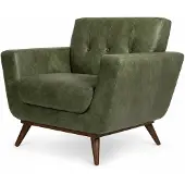 AEA Dreisitzer Sofa Sessel Kunstleder Grün Retro Wohnzimmer Polstermöbel
