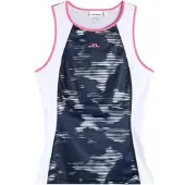 J.Lindeberg Danaya Printed Top clay purple heather l (Q301) XL