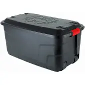 Merkloos Robuste Aufbewahrungsbox mit Deckel, 110 Liter
