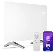 OEM Infrarot-Heizpaneel 480 W, Glas, Wand/Stand, App, Timer, IP43, Weiß