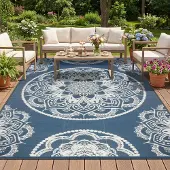 OEM Outdoor-Teppich wasserdicht 180 x 270 cm, umkehrbar, tragbar