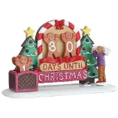 Merkloos Adventskalender mit Lebkuchenmotiven für die Weihnachtszeit