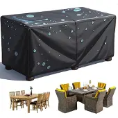 Merkloos Wasserdichte Abdeckung für Gartentisch, 400 x 180 cm